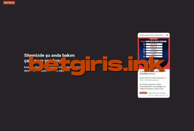 Betboo ana sayfa görünümü