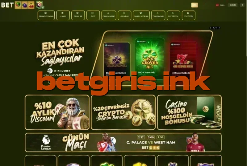Betcik ana sayfa görünümü