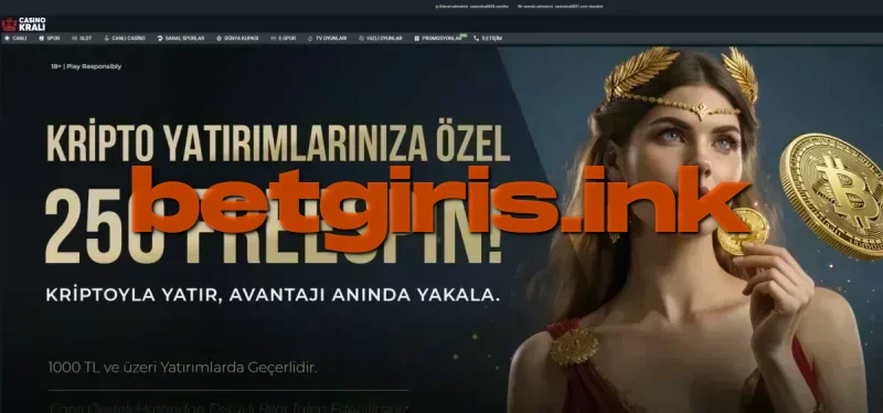 Casino Kralı ana sayfa görünümü