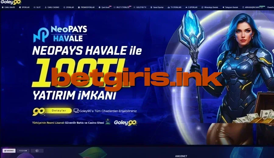 Goley90 ana sayfa görünümü