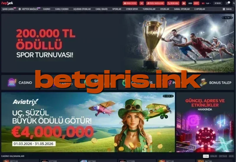 Hepyek ana sayfa görünümü