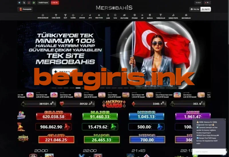 Mersobahis ana sayfa görünümü