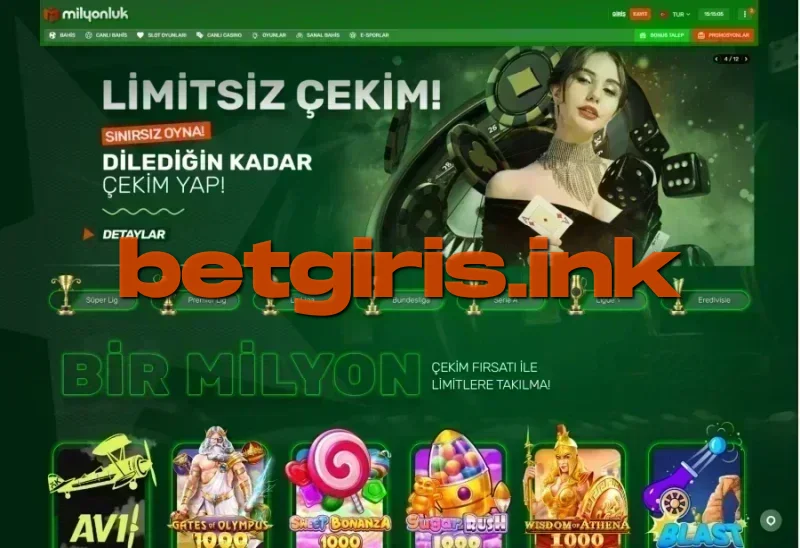 Milyonluk ana sayfa görünümü