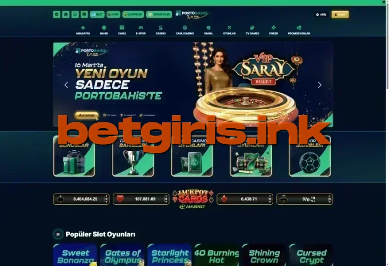 Portobahis ana sayfa görünümü