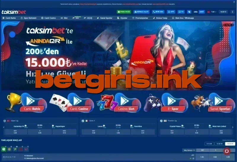 Taksimbet ana sayfa görünümü