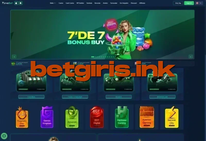 Zirvebet ana sayfa görünümü
